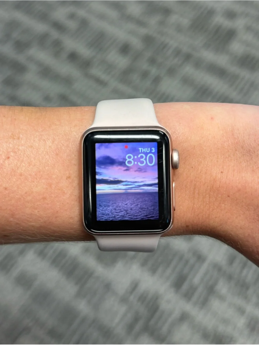 Rose Gold Series 3 Apple Watch